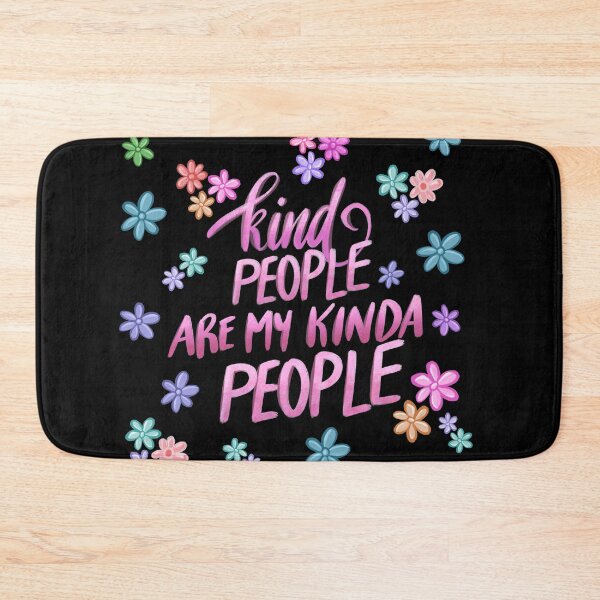 Item preview, Kind People Are My Kinda People - Pink Palette designed and sold by Squarebird.