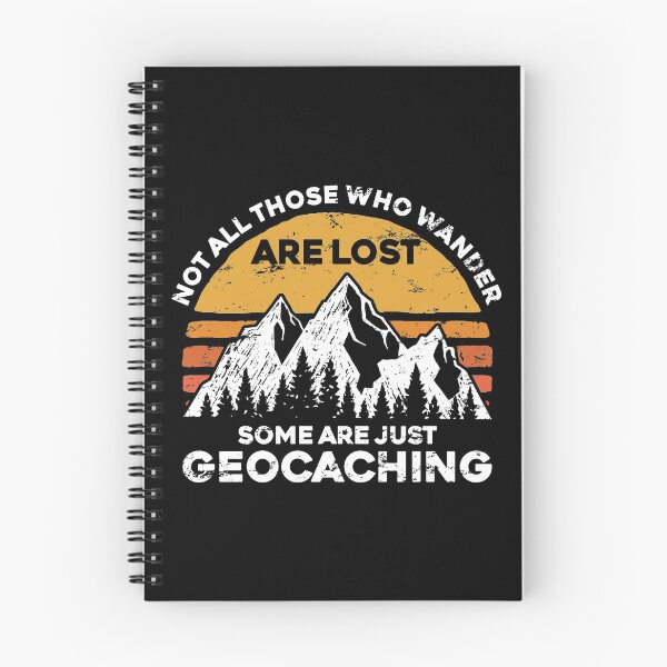 Item preview, Geocaching Not All Who Wander Geocacher designed and sold by DamnGoodDesign.