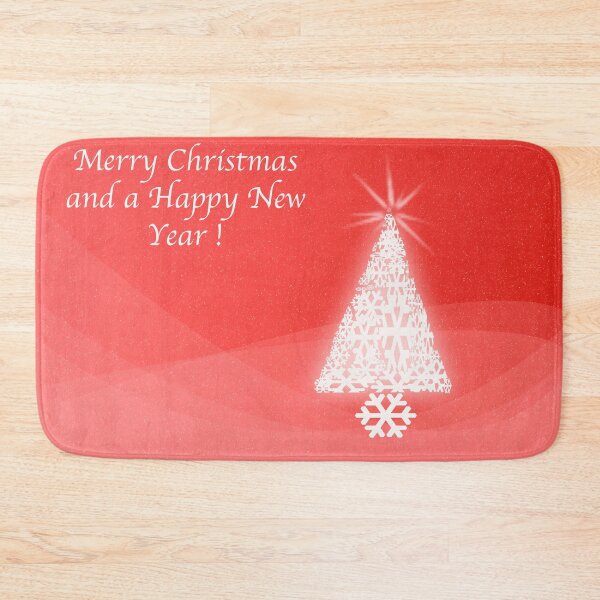 Item preview, Merry christmas in red and white designed and sold by Photopat.
