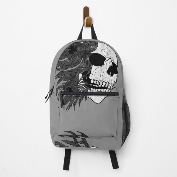 Item preview, Skull and black chrysanthemums designed and sold by BV-creas.