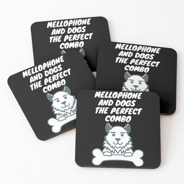 Item preview, Mellophone and dogs combo designed and sold by SnowballStep.