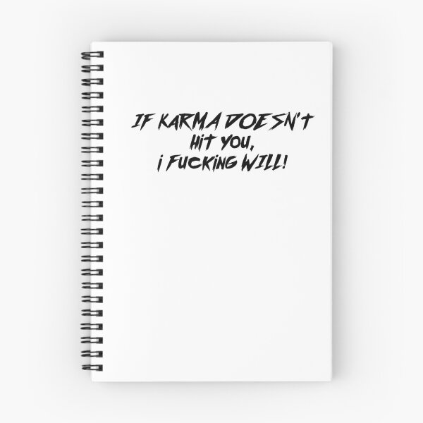 Item preview, Fuck Karma designed and sold by VicFreedomind.