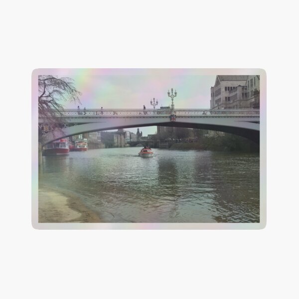 Item preview,  UK | York | Photography with a bridge and a red boat | Skeldergate | Bridge York designed and sold by aloresarts.
