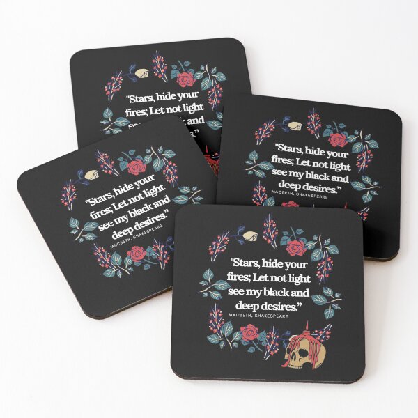 Item preview, Macbeth Shakespeare, literary quotes designed and sold by Bookish Dragon.