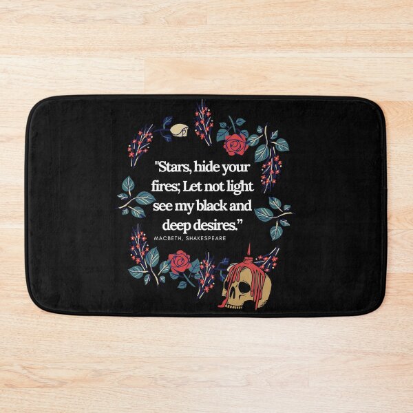Item preview, Macbeth Shakespeare, literary quotes designed and sold by Bookish Dragon.