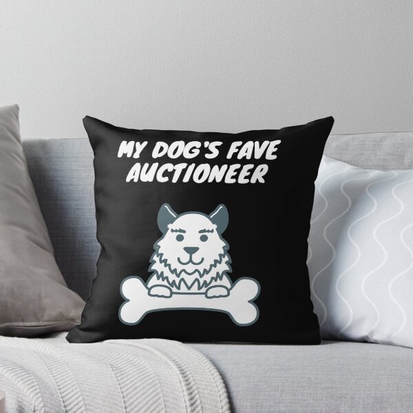 Item preview, My dog's fave auctioneer! designed and sold by SnowballStep.