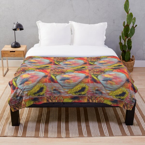 Autumn or Fall Decor and Gifts Throw Blanket