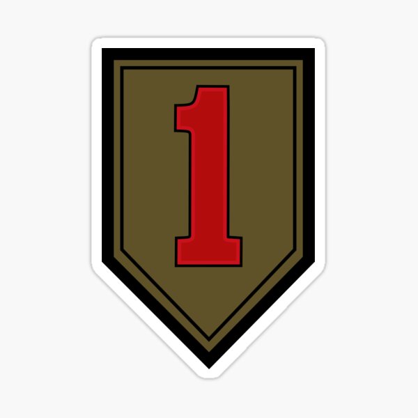 Item preview, Big Red One - 1st Infantry Division designed and sold by StrongVlad.