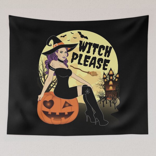 Item preview, Halloween Witch Please Pumpkin 2020 designed and sold by ZNOVANNA.
