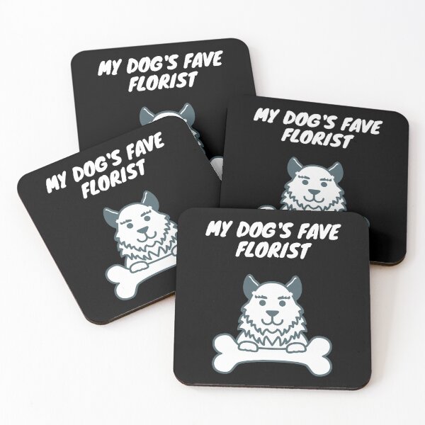 Item preview, My dog's fave florist! designed and sold by SnowballStep.