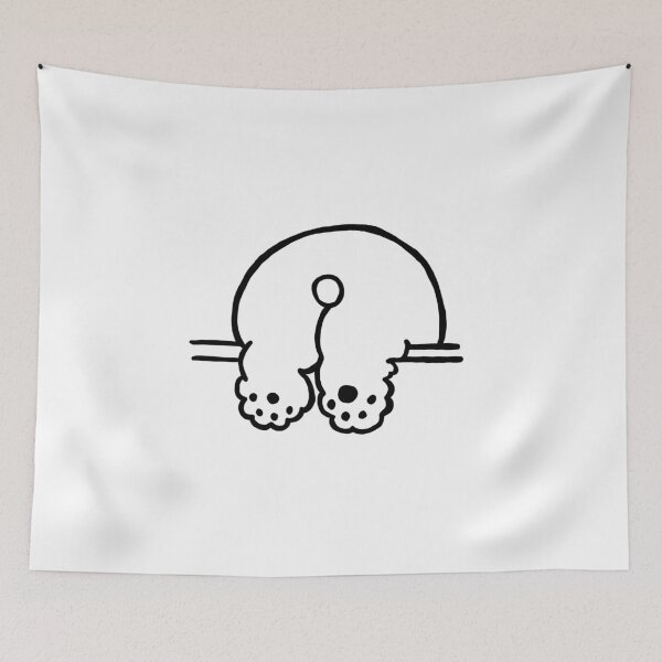 Item preview, Caniche tropezando designed and sold by PawPawDog.