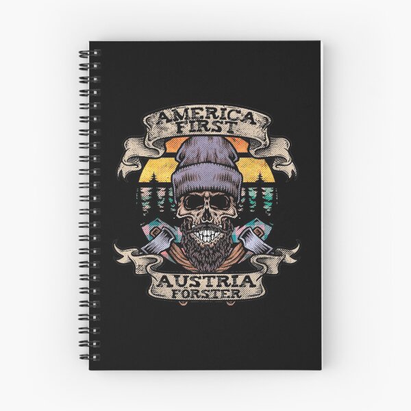 Item preview, America First Austria Forester I Austria Lumberjack Forester Retro Vintage designed and sold by 2blackcherries.
