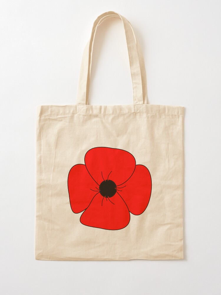 poppy shopping bag