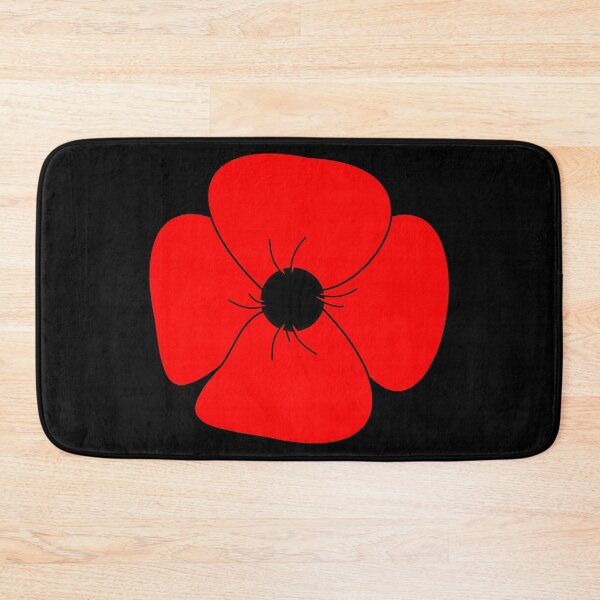 Item preview, Minimalist Remembrance Day red poppy designed and sold by Deegital18.