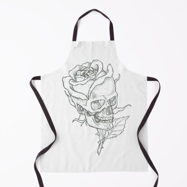 Item preview, skull merged with rose  designed and sold by breaker160.