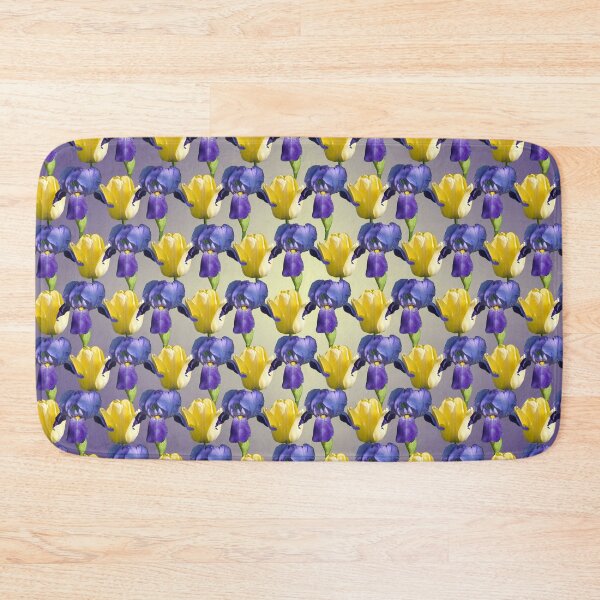 Item preview, Iris and Tulips designed and sold by Kathy Weaver.