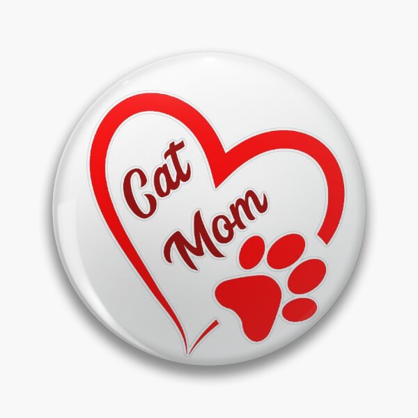 Item preview, Full Time Cat Mom-Cat Lovers Sticker 2020 designed and sold by kingdom-designs.