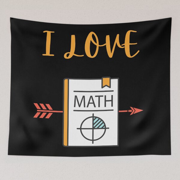 Item preview, I love math designed and sold by Zaibo.