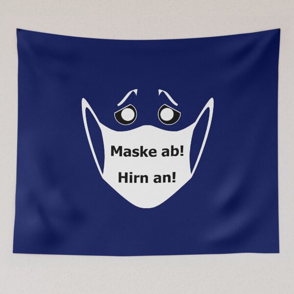Item preview, MASK OFF! BRAIN ON! designed and sold by ARTmanhART.