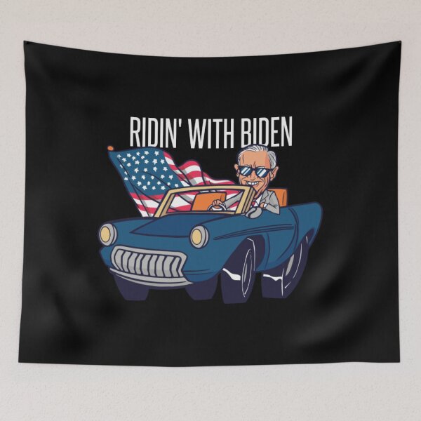 Item preview, RIDING WITH BIDEN designed and sold by NoelBourke.
