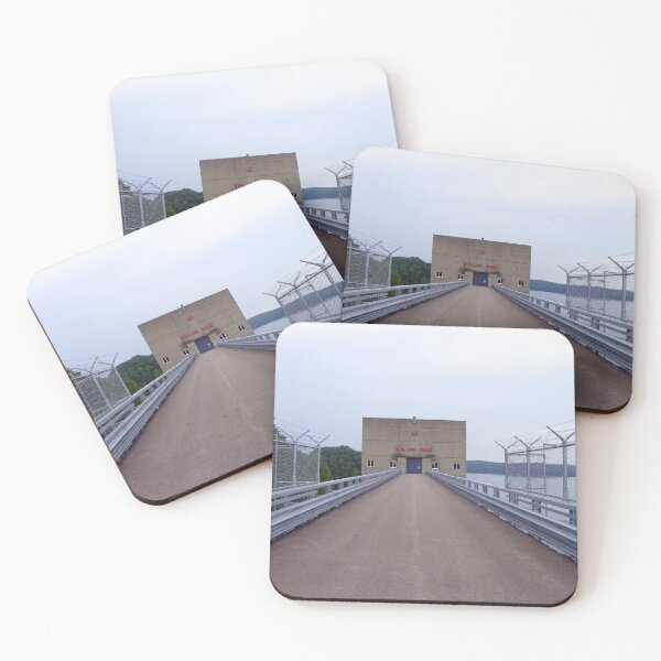 Item preview, Bridge Perspective Photography Art, Waterway Dam Bridges designed and sold by tamdevo1.