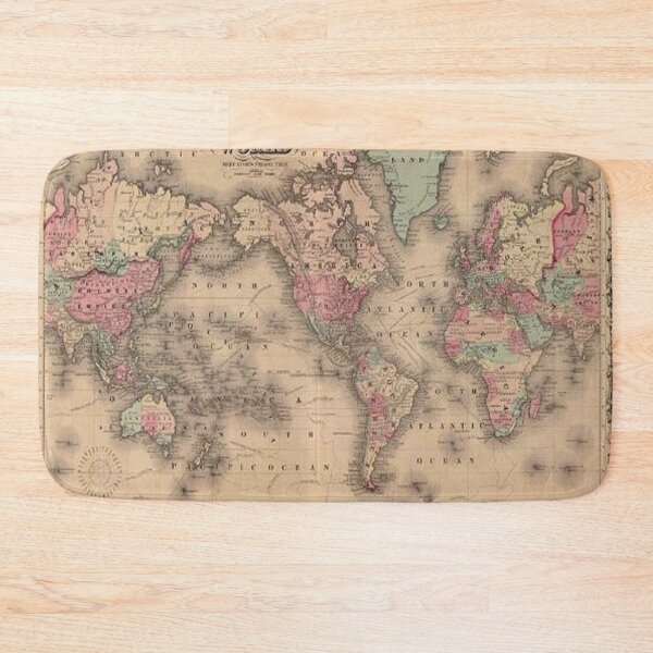 Item preview, Old World Antique Map Ancient Atlas Vintage Maps Gifts designed and sold by TopTeeShop.