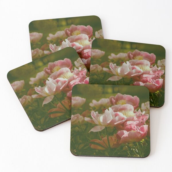Item preview, Peonies blooming designed and sold by Amalus-files.