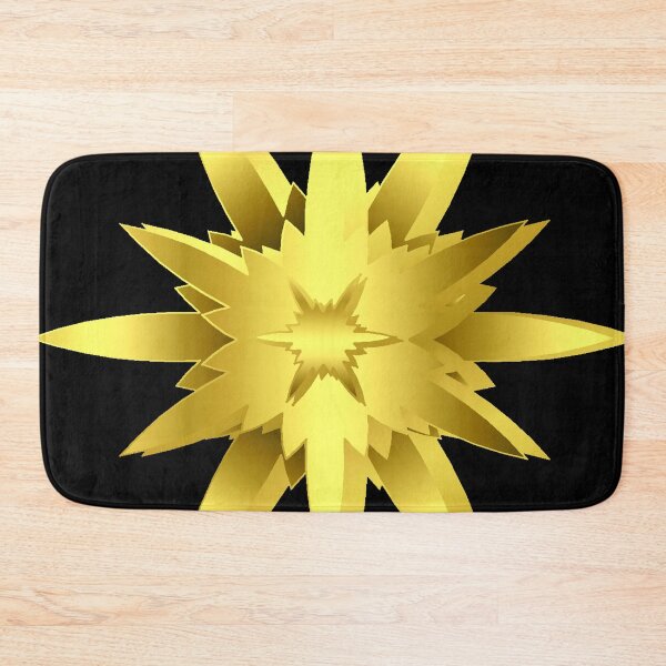 Item preview, Golden Star Flower designed and sold by CreativeBlue.