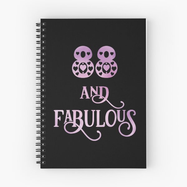 Item preview, Women 88 Years Old And Fabulous 88th Birthday Party print designed and sold by Grabitees.