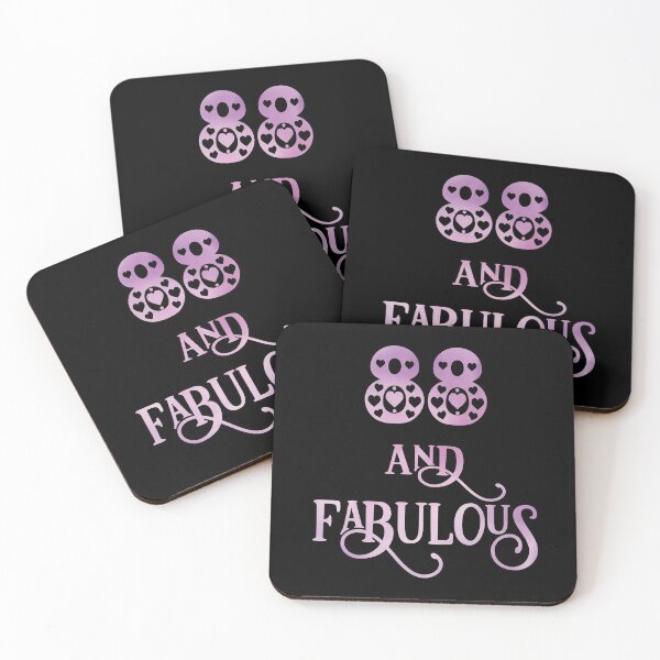 Item preview, Women 88 Years Old And Fabulous 88th Birthday Party print designed and sold by Grabitees.