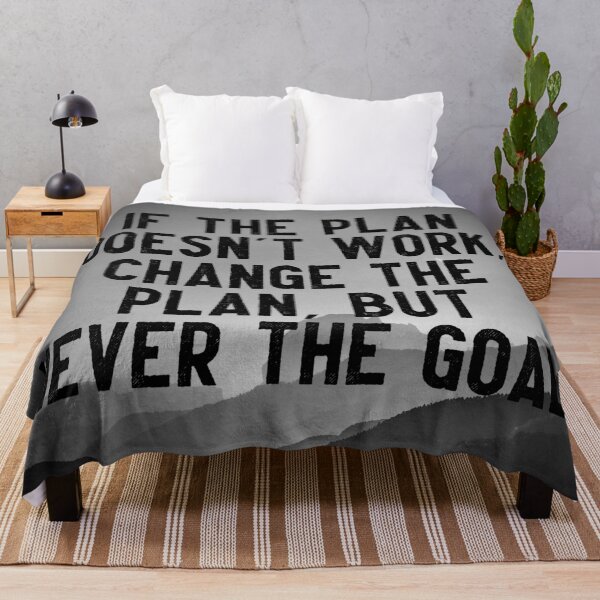 Item preview, Never Change the Goal designed and sold by Expandingyourreality.