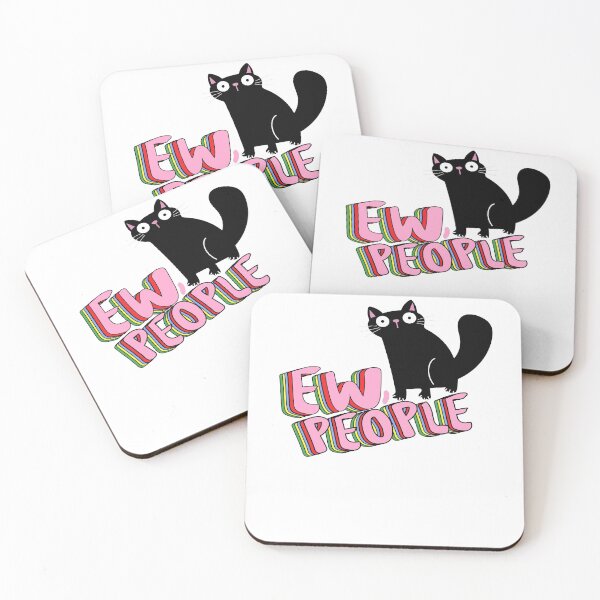 Item preview, Ew, People Black Cat Design designed and sold by SurgicalDesign.