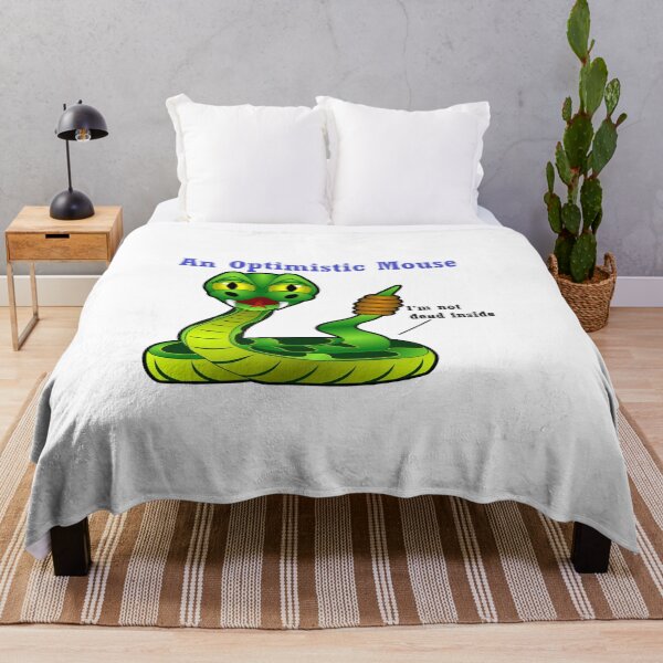 Item preview, The optimistic mouse designed and sold by PillowPuns.