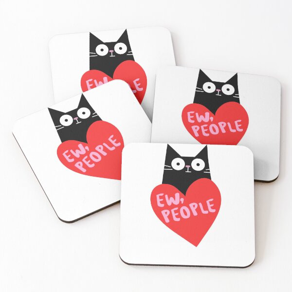 Item preview, Ew, People Black Cat Design designed and sold by SurgicalDesign.
