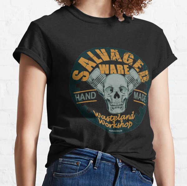 SALVAGED Ware 'Wasteland Workshop' design Classic T-Shirt