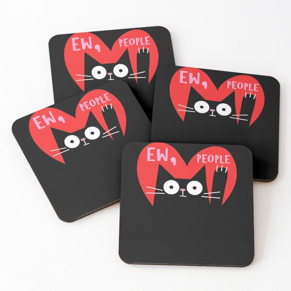 Item preview, Ew, People Black Cat Design designed and sold by SurgicalDesign.