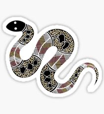 Aboriginal Art - Snake Sticker
