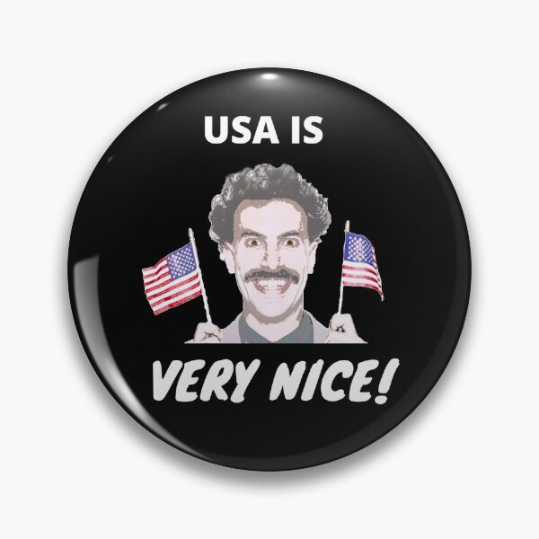 Item preview, Borat - USA is Very Nice! designed and sold by sherwinc.