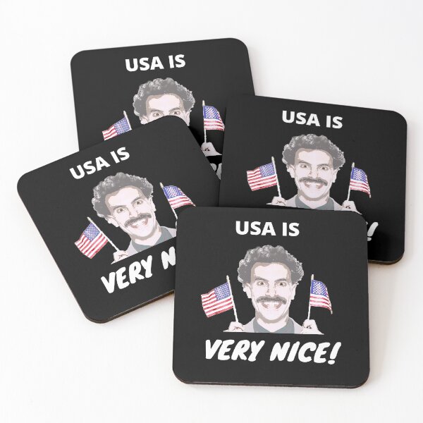 Item preview, Borat - USA is Very Nice! designed and sold by sherwinc.