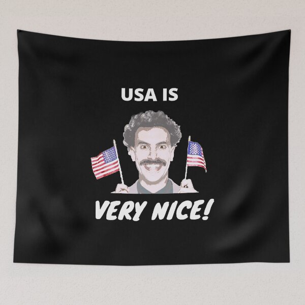 Item preview, Borat - USA is Very Nice! designed and sold by sherwinc.