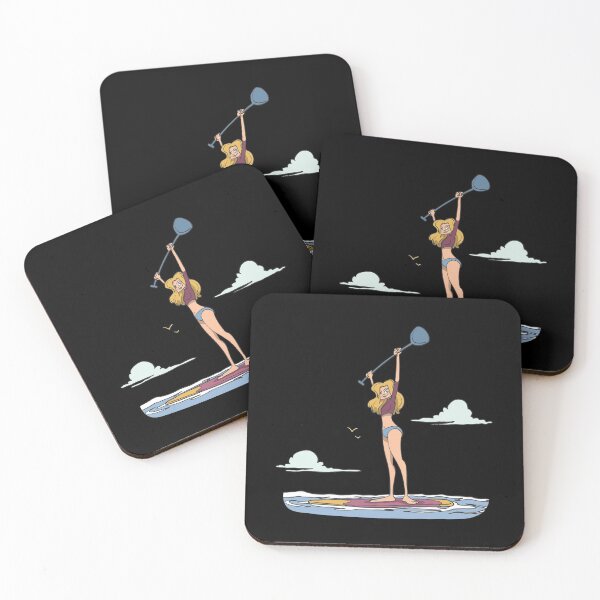 Item preview, Standup paddle lady designed and sold by Monkey Ful.