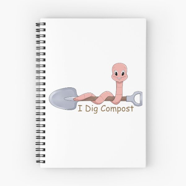 Item preview, I Dig Compost - Funny Worm Farming T-shirt designed and sold by Vermi-Love.