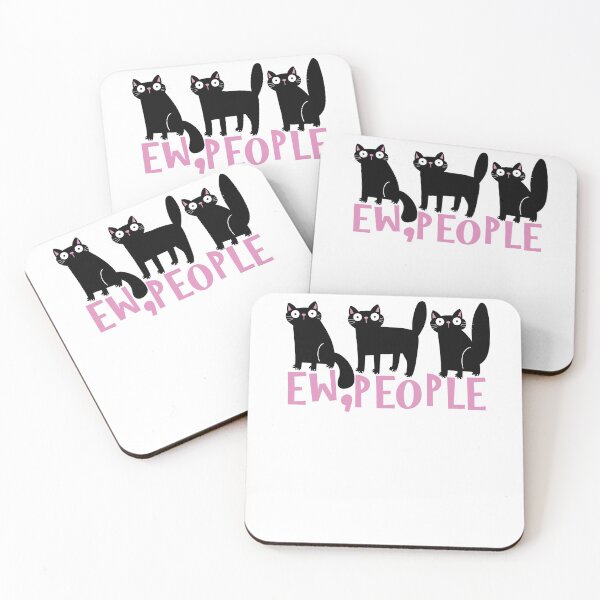 Item preview, Ew, People Black Cat Design designed and sold by SurgicalDesign.