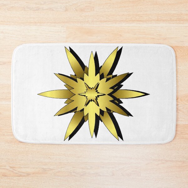 Item preview, Golden Star Flower designed and sold by CreativeBlue.