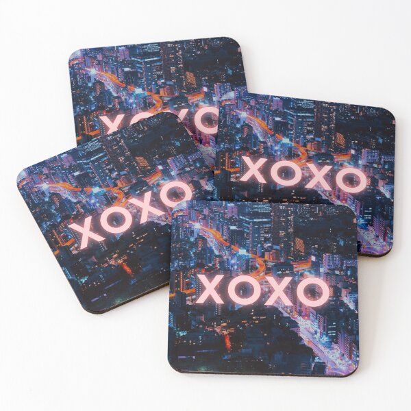 Item preview, xoxo metropole skyline designed and sold by SpicyCherrys.