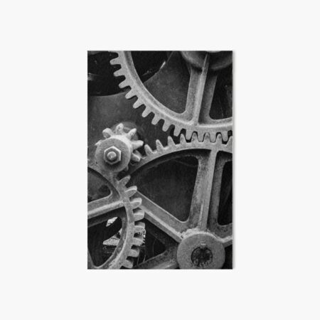 Running Gears Art Board Print