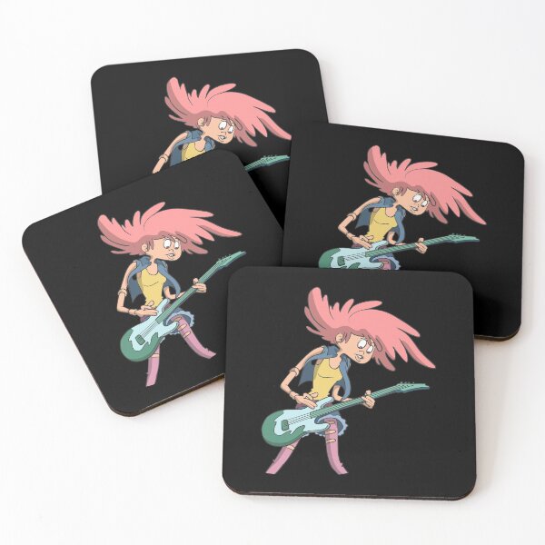 Item preview, Rock guitarist with long hair designed and sold by Monkey Ful.