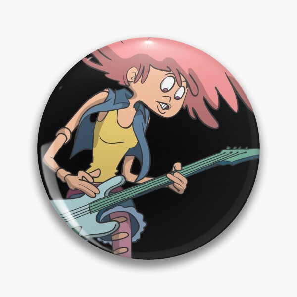 Item preview, Rock guitarist with long hair designed and sold by Monkey Ful.