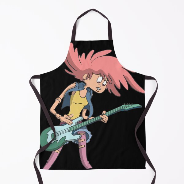 Item preview, Rock guitarist with long hair designed and sold by Monkey Ful.