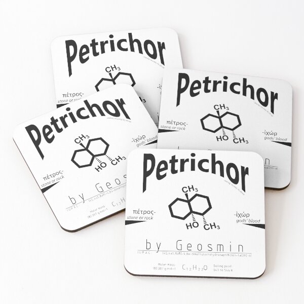 Item preview, Petrichor by Geosmin (molecule) designed and sold by GDB.